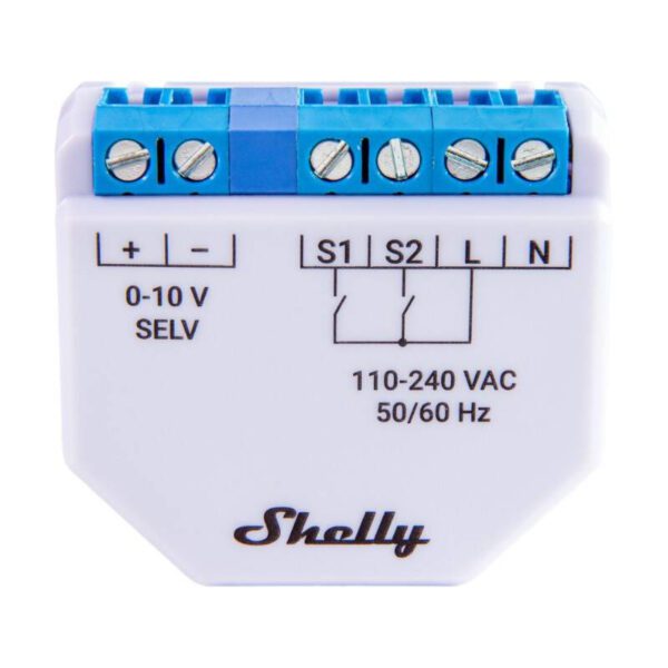 Shelly Plus 0-10V Light Dimmer, WiFi/Bluetooth - Image 2