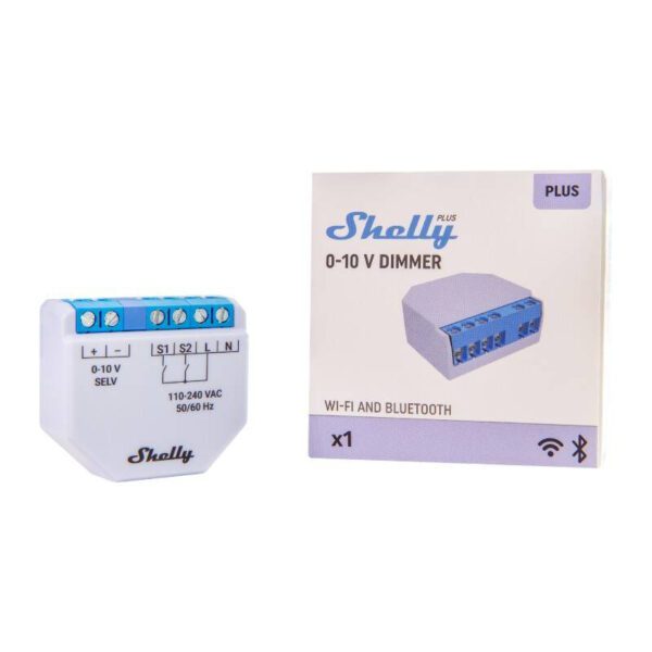 Shelly Plus 0-10V Light Dimmer, WiFi/Bluetooth - Image 6