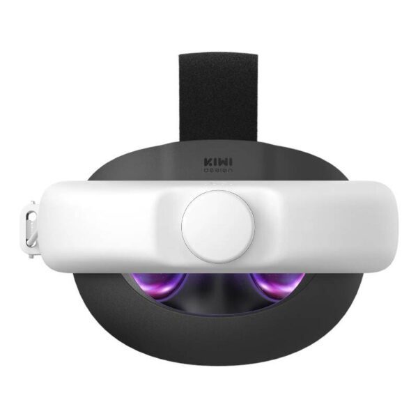Single-Point-Charging Battery Head Strap 6400mAh Kiwi Design Q31-SPCU for Meta Quest 3 White - Image 5