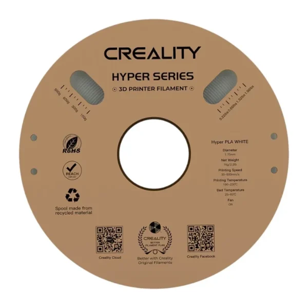 Hyper PLA Filament Creality (White) - Image 4