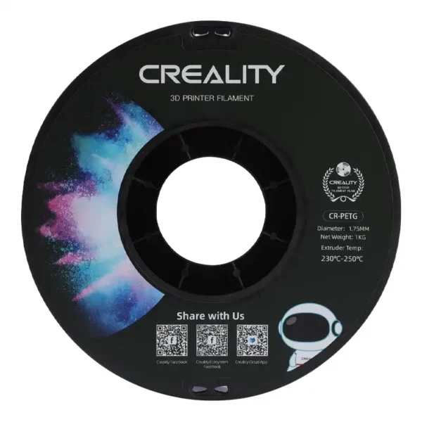 CR-PETG Filament Creality (Transparent blue) - Image 3
