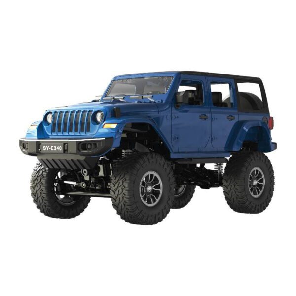 RC remote control car 1:14 Double Eagle (blue) Jeep Crawler Pro E340-003 - Image 3