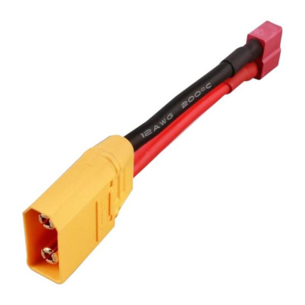 Gens ace Gens ace Deans(T) female to XT90 male Adapter, AWG#12 60mm?T?female to XT90 male Adapter, AWG#12 60mm - Image 2