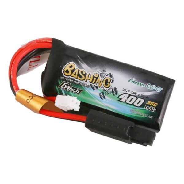 Gens ace G-Tech 400mAh 7.4V 2S1P 35C Lipo Battery with JST-PHR Plug-Bashing Series Connector - Image 3