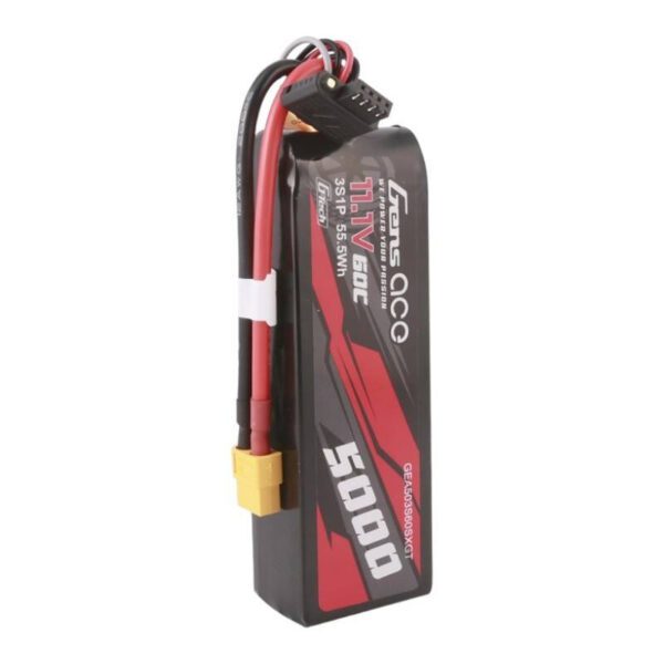 Gens ace G-Tech 5000mAh 11.1V 60C 3S1P Lipo With XT60 Plug - Image 4