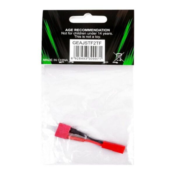 Gens ace JST-SYP-2P female to Deans(T) female Adapter, AWG#20 30mm - Image 5
