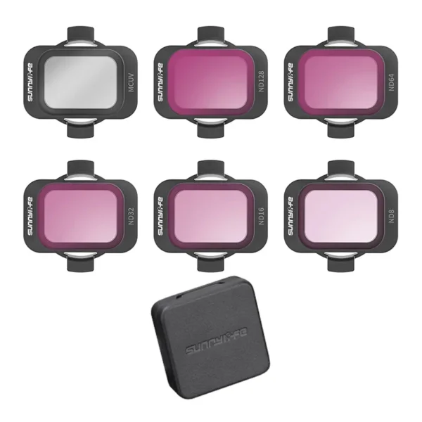 Set of 6 filters Sunnylife MCUV, ND8/16/34/64/128 for DJI Avata 2 - Image 8