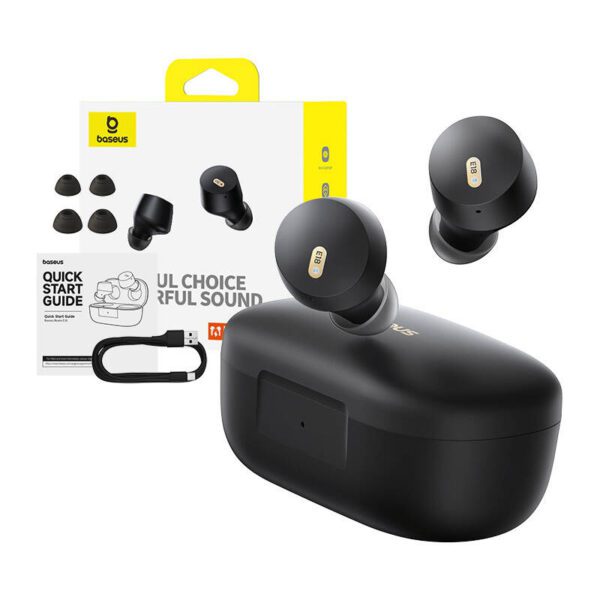 Earphones TWS Baseus Bowie E18 (black) - Image 9
