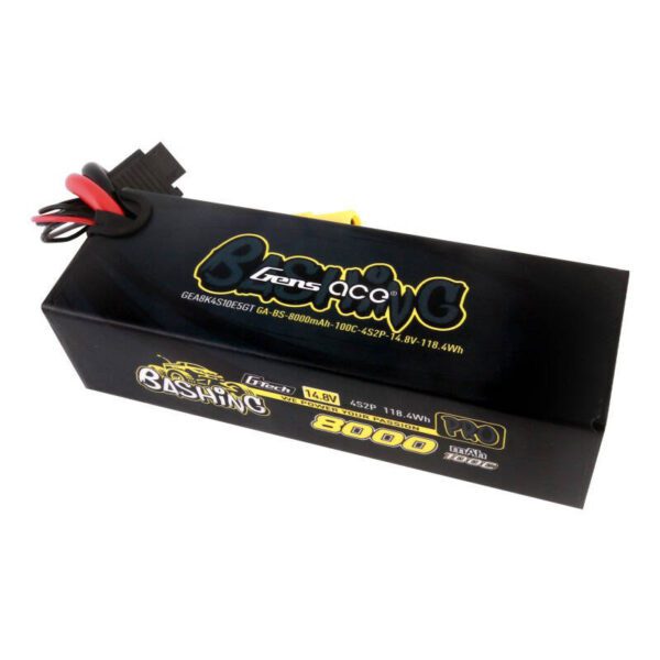 Gens ace 8000mAh 14.8V 100C 4S2P Lipo Battery Pack - Image 4