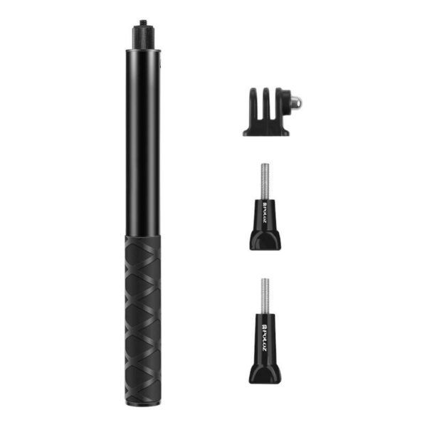 Metal selfie holder Puluz 110 cm for sports cameras (including Osmo Action 5 Pro, Insta360 X5 / X4 / X3) - Image 3