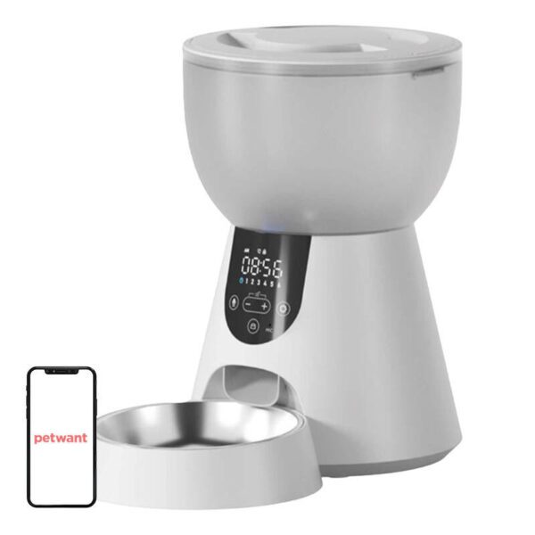 Petwant 4L automatic feed dispenser F17-LED - Image 2