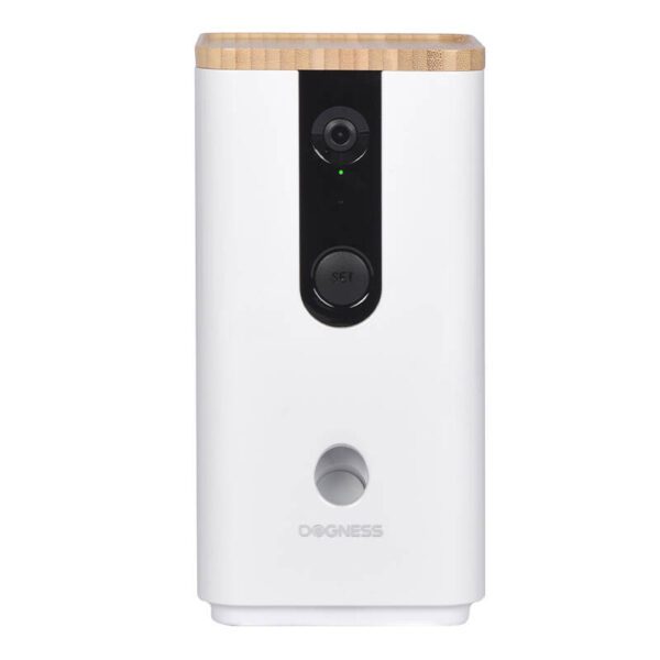Smart snack feeder with camera T03 Dogness (White) - Image 2