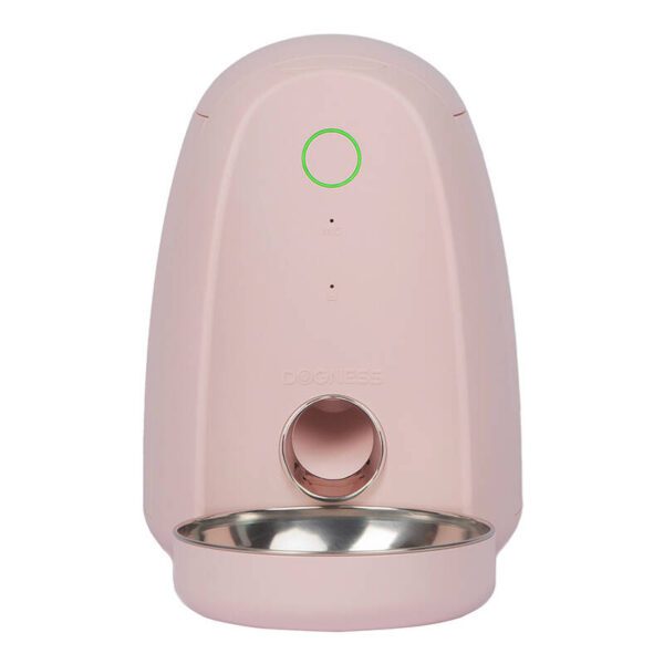 Smart food dispenser with plastic bowl WIFI mini Dogness (pink)) - Image 2