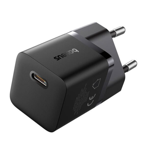 Fast Charger Baseus GaN5 mini 1C, 25W (black) - Image 2