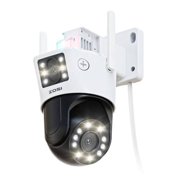 IP Outdoor Camera ZOSI C298 WiFi Pan Tilt 6MP Dual IP66 - Image 2