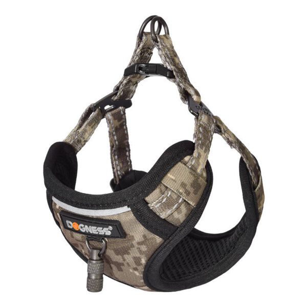 Dogness walking set leash 1,5m+harness for dog (moro) - Image 2