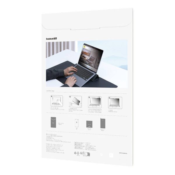 Baseus Magic Drawing magnetic protective privacy overlay for MacBook Air 15.3" (2023/2024) + cleaning kit (transparent) - Image 3