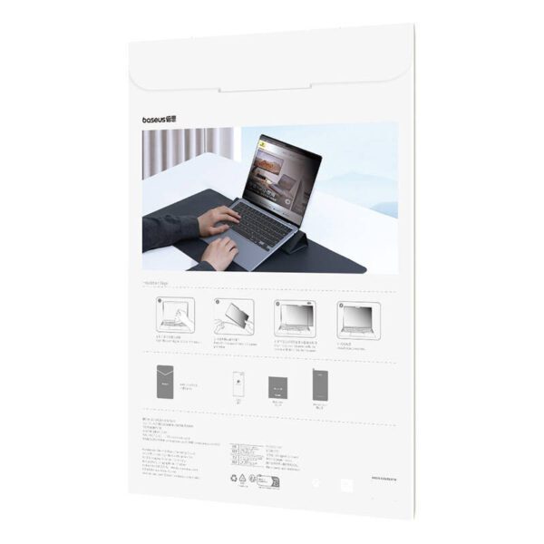 Baseus Magic Drawing magnetic protective privacy overlay for MacBook Pro 16" (2021/2023) + cleaning kit (transparent) - Image 3