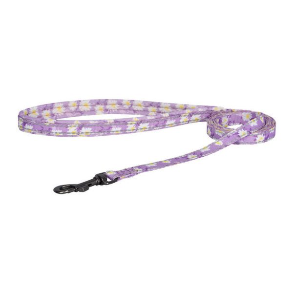 Dogness walking set leash 1,5m+harness for dog (pink) - Image 3