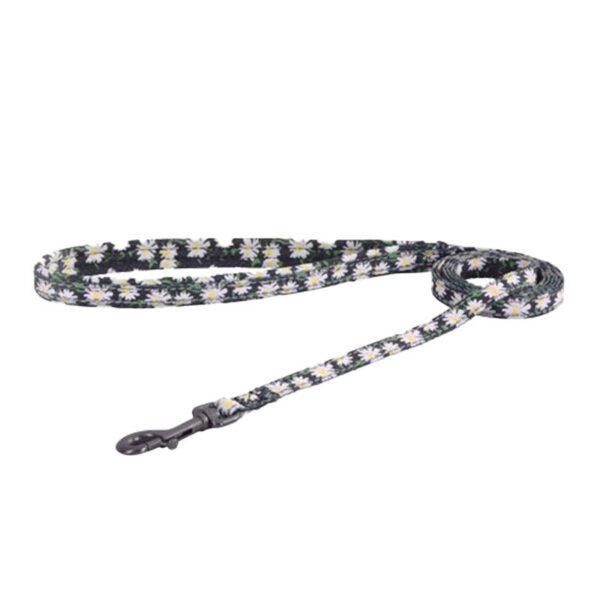 Cat set Dogness harness and leash 1,5m (Daisy Black) - Image 3
