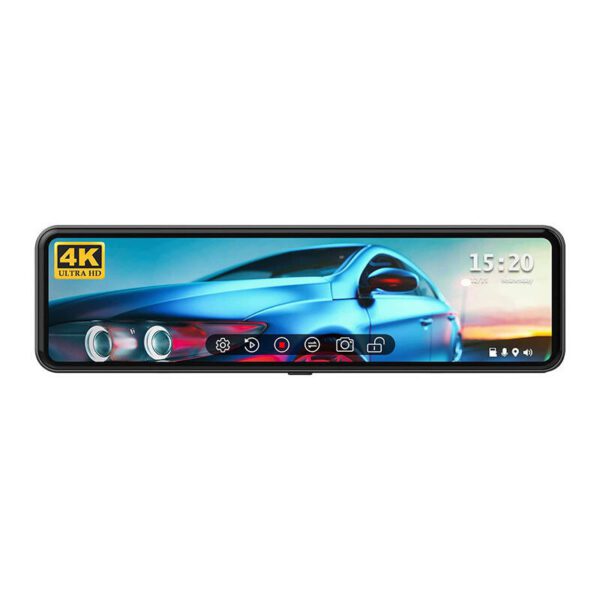 Redtiger T700 Dash cam Mirror Camera GPS (4K, Touch) - Image 5