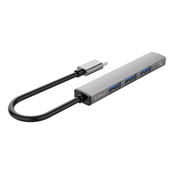 Orico USB-C to USB 3.0 + 3x USB 2.0 Hub Adapter (gray) - Image 2