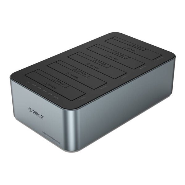 Orico docking station for 2.5" / 3.5" HDD / SSD, 5Gbps, USB-C to USB-C/A with cloning function (black) - Image 2