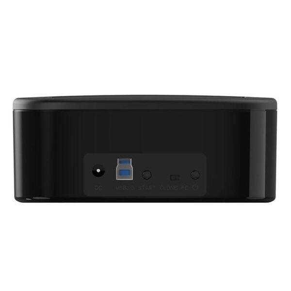 Orico docking station for 2.5" / 3.5" HDD / SSD, 5Gbps, USB-C to USB-C/A with cloning function (black) - Image 2