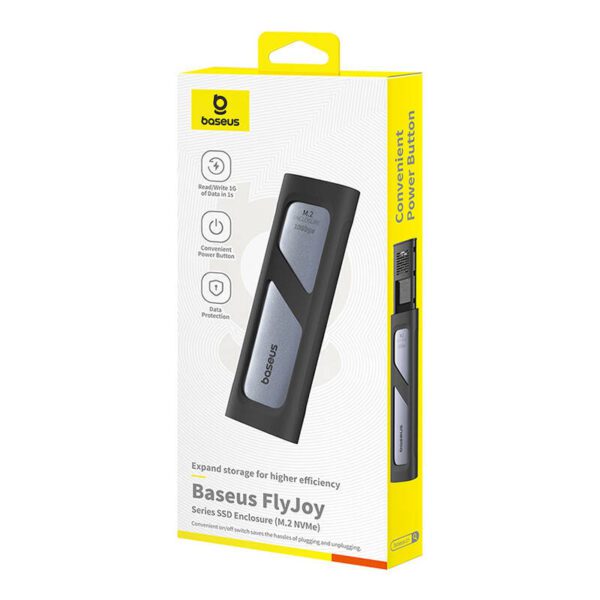 SSD Enclosure Baseus FlyJoy (grey) - Image 7