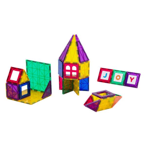 Magnetic tiles 3D Playmags 165 - 32 pcs set - Image 2