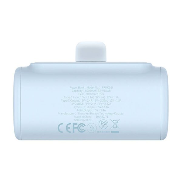Powerbank OS-Baseus Compact IP 5000mAh 20W (blue) - Image 5