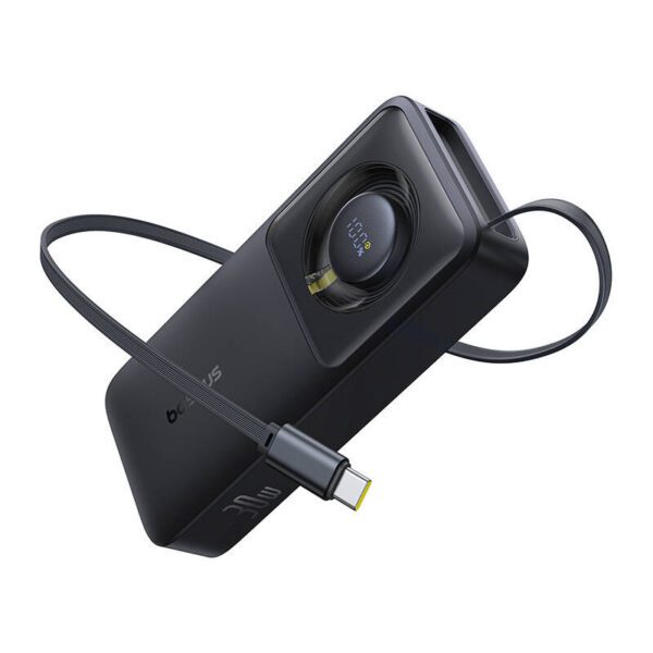 Powerbank Baseus OS Free2Pull 10000mAh 30W +cable (black) - Image 2