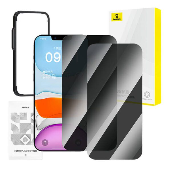 Baseus tempered glass Superior HD for iP 11Pro Max/XS Max +2xcleaning kit and EasyStick - Image 5
