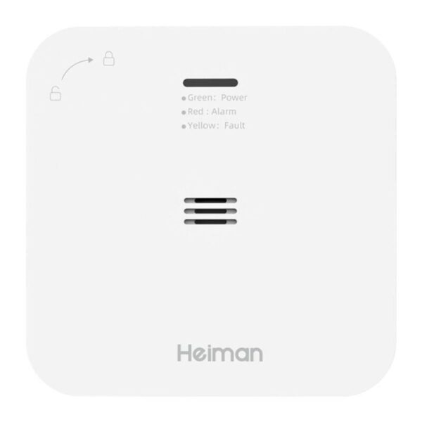 Heiman WS-720ES Tuya WiFi Smart Carbon Monoxide Detector - Image 4