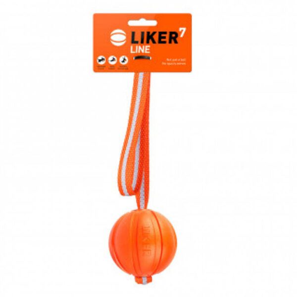 Ball on a rope for puppies and small dogs Liker Line 7 Waudog - Image 2