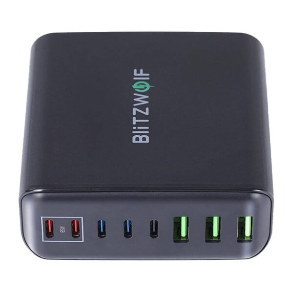 Wall charger Blitzwolf BW-S26 250W (black) - Image 2