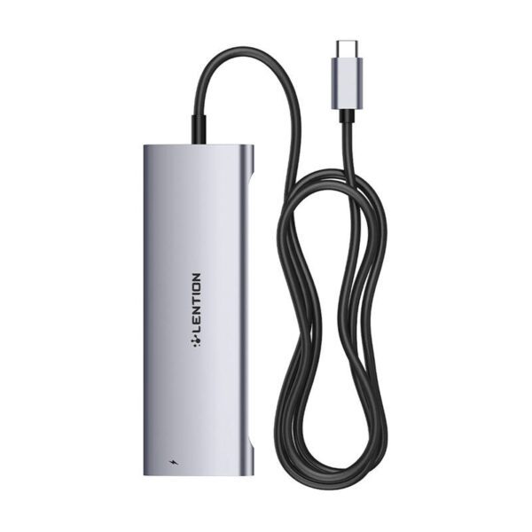 Lention Adapter/HUB 1m gray - Image 2