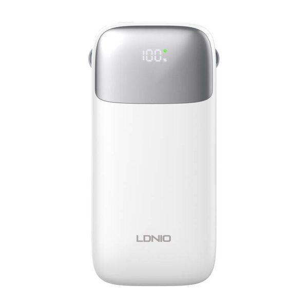 Powerbank LDNIO PQ20 22.5W 20000mAh USB-C, lightning (biały) - Image 3
