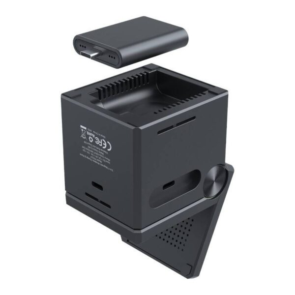 Choetech T632-F 3-in-1 15W inductive charger (black) - Image 5