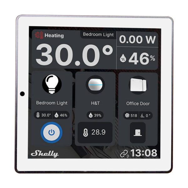 Shelly Wall Display WiFi/BLU (White) + BLU H&T (Ivory) Set - Image 2