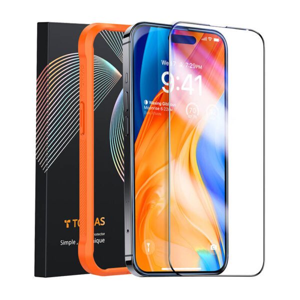 Tempered glass for iPhone 15 Torras InstaII Master - Image 4