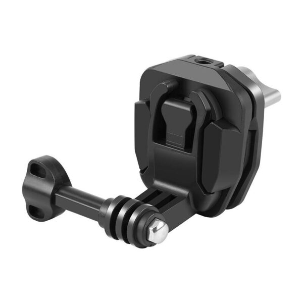 PULUZ motorcycle windshield clip for sports cameras (DJI Osmo Action 4, GoPro Hero 12, Insta360 Ace Pro / X4)(black) - Image 3