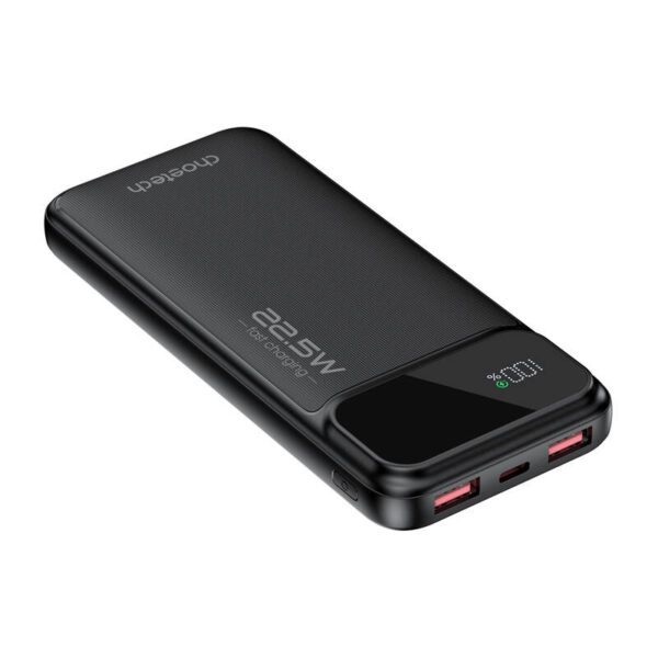 Choetech Powerbank B728 10000mAh 22.5W PD (black) - Image 2