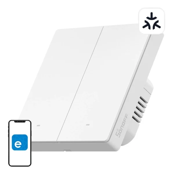 SONOFF M5-2C-86W WiFi Matter smart wall switch (2-channel) - Image 6