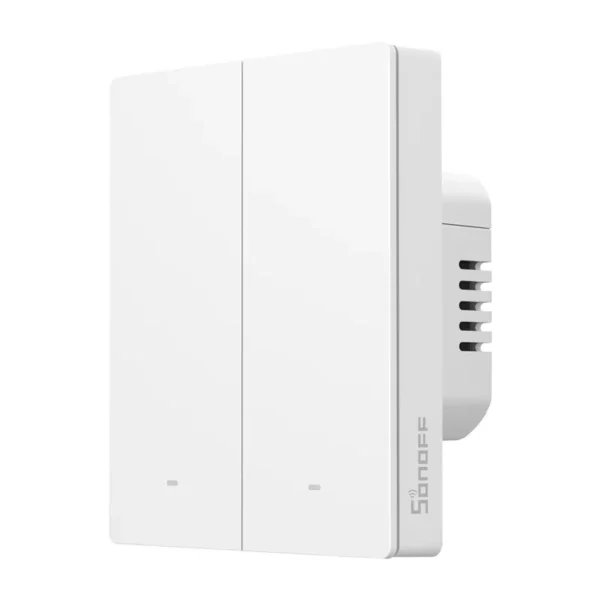 SONOFF M5-2C-80W WiFi Matter smart wall switch (2-channel, for frame) - Image 7