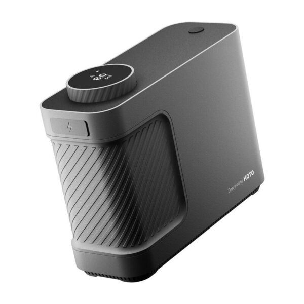 Portable compressor, pump HOTO QWCQB002 (3x 2500 mAh, 150 PSI, 350 L, 12V) - Image 2