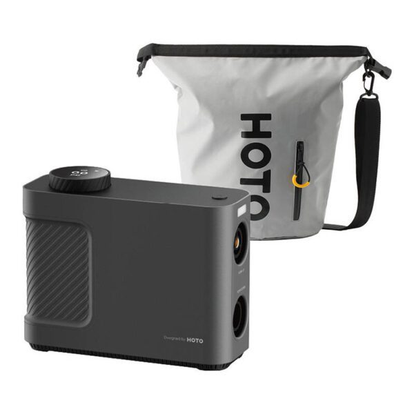 Portable compressor, pump HOTO QWCQB002 (3x 2500 mAh, 150 PSI, 350 L, 12V) - Image 8