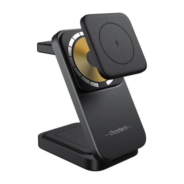 Magnetic 3-in-1 charger Choetech T611-F 15W for iPhone 12/13/14/15 series - Image 2