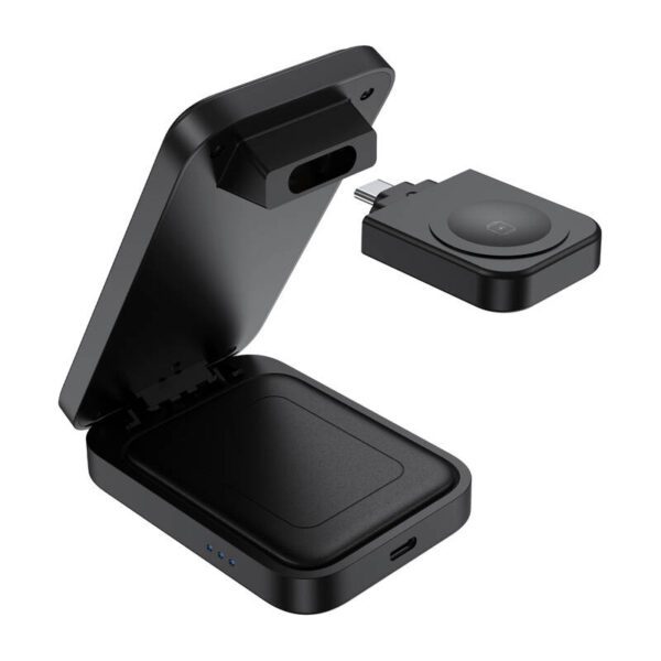 Magnetic 3-in-1 charger Choetech T611-F 15W for iPhone 12/13/14/15 series - Image 3