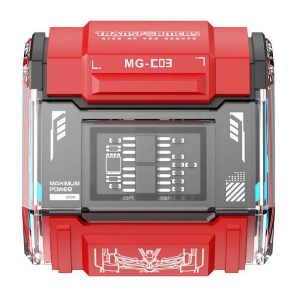 TWS Transformers MG-C03 headphones (red) - Image 2